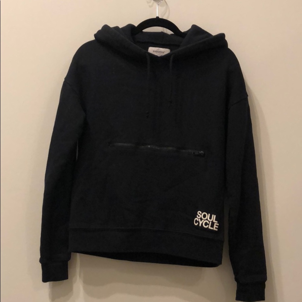 SoulCycle block letter hoodie